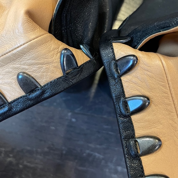 MAISON MARGIELA Black Tabi leather Ankle Heel Boots size 39 - Picture 9 of 15